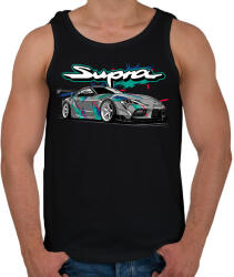 printfashion Toyota Supra - Férfi atléta - Fekete (11630759)