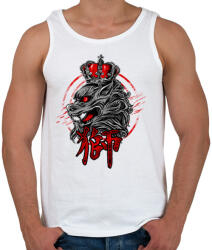 printfashion A király - Férfi atléta - Fehér (85251)