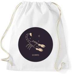 printfashion Scorpio - Skorpió - Sportzsák, Tornazsák - Fehér (6270581)