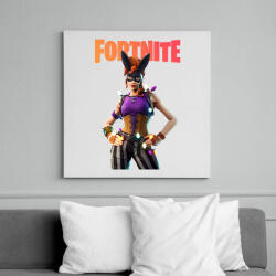 printfashion Bunnymoon Fortnite - Vászonkép - Fehér (6631170)