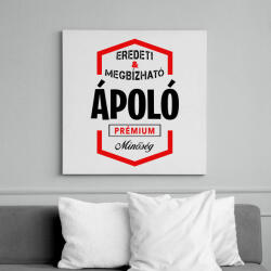 printfashion Ápoló prémium minőség - Vászonkép - Fehér (6626227)