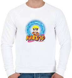 printfashion Naruto - Férfi pulóver - Fehér (14246124)