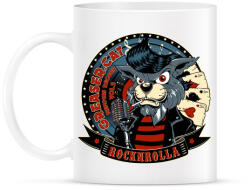 printfashion Pomádé macska - Bögre - Fehér (788375)