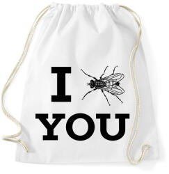 printfashion I FLY YOU - Sportzsák, Tornazsák - Fehér (10539919)