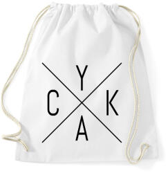 printfashion Cyka Minimal - Sportzsák, Tornazsák - Fehér (2338433)