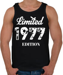 printfashion 1977 - Férfi atléta - Fekete (4554167)