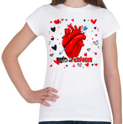 printfashion TIÉD A SZÍVEM - Női póló - Fehér (11524876)