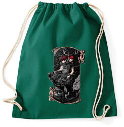 printfashion Scarlet - Sportzsák, Tornazsák - Sötétzöld (65048)