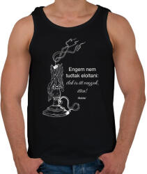 printfashion Gyertya - Férfi atléta - Fekete (15831780)