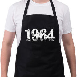 printfashion 1964 - Kötény - Fekete (6191563)