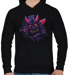 printfashion Ördögi jakuza - Férfi kapucnis pulóver - Fekete (11019398)