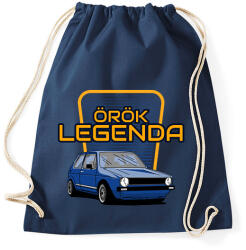 printfashion Volkswagen Golf - Sportzsák, Tornazsák - Sötétkék (11578725)