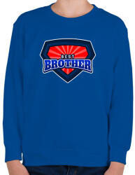 printfashion BEST BROTHER - Gyerek pulóver - Királykék (10022958)
