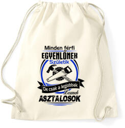 printfashion A legjobb asztalos - Sportzsák, Tornazsák - Natúr (915830)