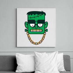 printfashion Frankenstein - Vászonkép - Fehér (6628441)