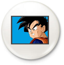 printfashion Gohan - Kitűző, hűtőmágnes - Fehér (12364743)