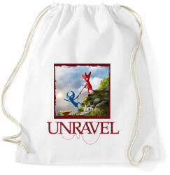 printfashion Unravel - Sportzsák, Tornazsák - Fehér (14759683)