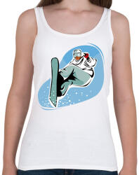 printfashion Snowboard - Női atléta - Fehér (2173888)