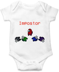 printfashion Among us: Impostor - Baba Body - Fehér (3264376)