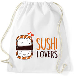 printfashion Sushi imádók - Sportzsák, Tornazsák - Fehér (1244823)
