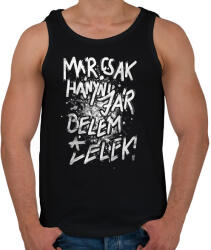 printfashion Már csak hányni jár belém a lélek! - Férfi atléta - Fekete (16635389)