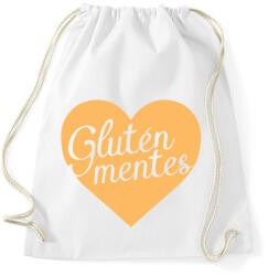 printfashion gluten-free-love-orange - Sportzsák, Tornazsák - Fehér (891008)