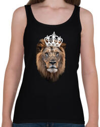 printfashion King fehér - Női atléta - Fekete (14047402)