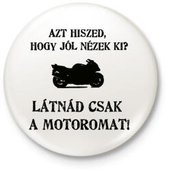 printfashion LÁTNÁD2 - Kitűző, hűtőmágnes - Fehér (3090248)