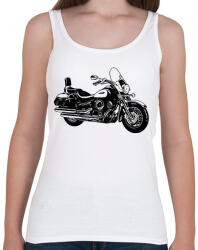printfashion motor - Női atléta - Fehér (8466184)