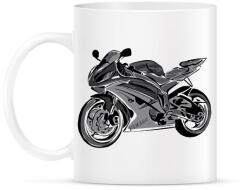 printfashion yamaha r6 - Bögre - Fehér (2928084)