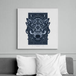 printfashion Vérszomjas - Vászonkép - Fehér (6620448)