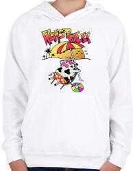 printfashion Sült húús - Gyerek kapucnis pulóver - Fehér (2019161)