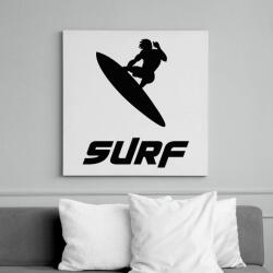 printfashion SURF - Vászonkép - Fehér (6626938)