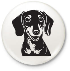 printfashion tacsi - Kitűző, hűtőmágnes - Fehér (13682562)