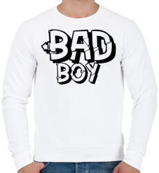 printfashion bad boy - Férfi pulóver - Fehér (4576061)