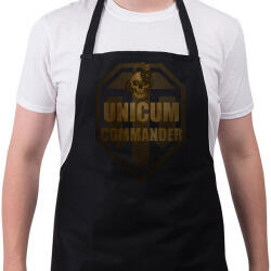 printfashion UNICUM COMMANDER - Kötény - Fekete (4933168)