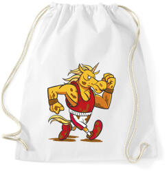 printfashion Unikornis futó - Sportzsák, Tornazsák - Fehér (13646189)