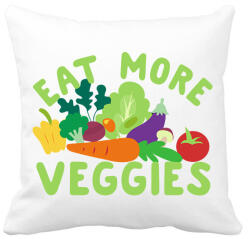 printfashion Eat healty - Párnahuzat, Díszpárnahuzat - Fehér (2330087)