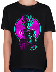 printfashion Vintage harcos - Gyerek póló - Fekete (1227043)