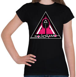 printfashion Squid Game - Női póló - Fekete (5662957)