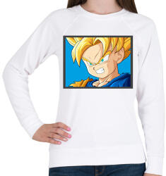 printfashion Dragon ball karakterek5 - Női pulóver - Fehér (12591311)