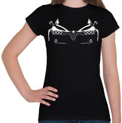 printfashion Alfa romeo 159 - Női póló - Fekete (7171440)