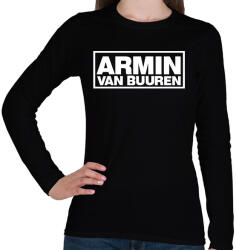 printfashion Armin Van Buuren - Női hosszú ujjú póló - Fekete (1110253)