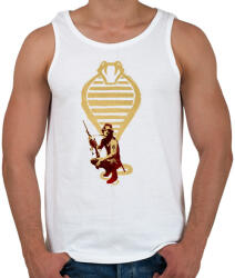 printfashion Snake plusskin - Férfi atléta - Fehér (234433)