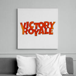 printfashion Victory Royale - Vászonkép - Fehér (6624067)