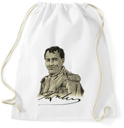 printfashion Napoleon Bonaparte - Sportzsák, Tornazsák - Fehér (11389928)