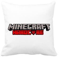 printfashion Minecraft Hardcore - Párnahuzat, Díszpárnahuzat - Fehér (2249759)