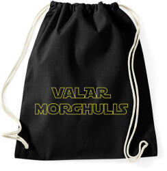 printfashion Valar Morghulis - Sportzsák, Tornazsák - Fekete (1497170)