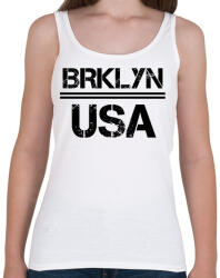 printfashion Usa brooklyn - Női atléta - Fehér (4379416)