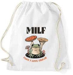 printfashion Szeretem a békákat - Sportzsák, Tornazsák - Fehér (10769104)